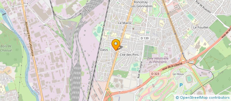 localisation de l'entreprise BOUCHERIE DES 24 HEURES à LE MANS