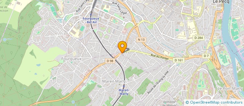 localisation de l'entreprise BOUCHERIE DES 4 CHEMINS à SAINT-GERMAIN-EN-LAYE