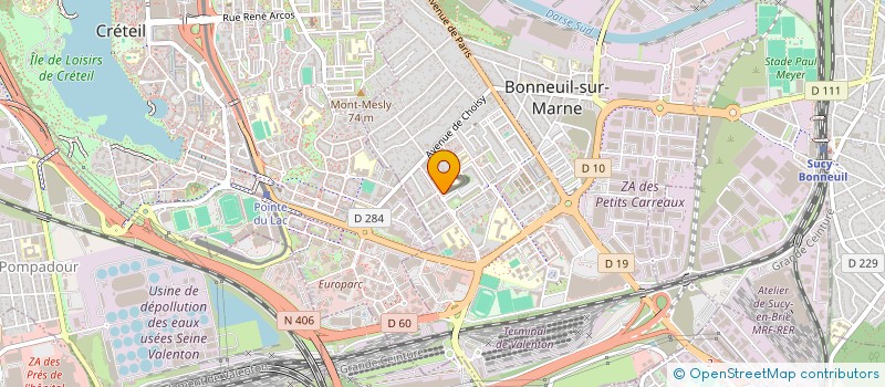 localisation de l'entreprise BOUCHERIE DES ABATTOIRS ISLAMIQUES à BONNEUIL-SUR-MARNE