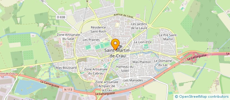 localisation de l'entreprise BOUCHERIE DES ALPILLES à SAINT-MARTIN-DE-CRAU