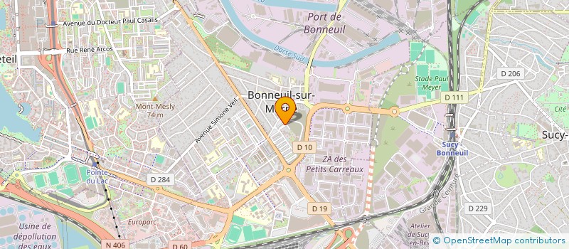 localisation de l'entreprise BOUCHERIE DES AMIS à BONNEUIL-SUR-MARNE