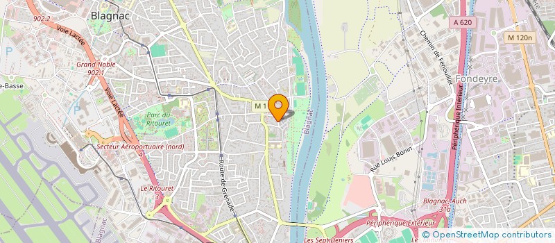 localisation de l'entreprise BOUCHERIE DES COPAINS BLAGNAC à BLAGNAC