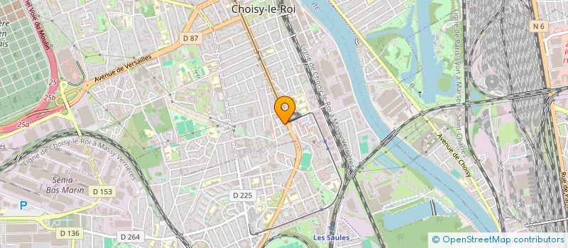 localisation de l'entreprise BOUCHERIE DES DOCKS à CHOISY-LE-ROI