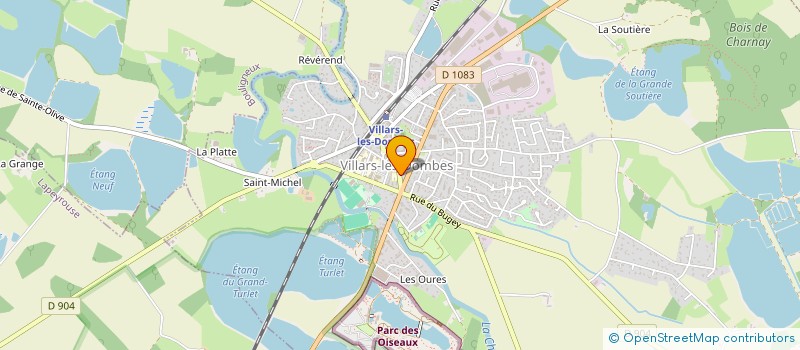 localisation de l'entreprise BOUCHERIE DES DOMBES à VILLARS-LES-DOMBES