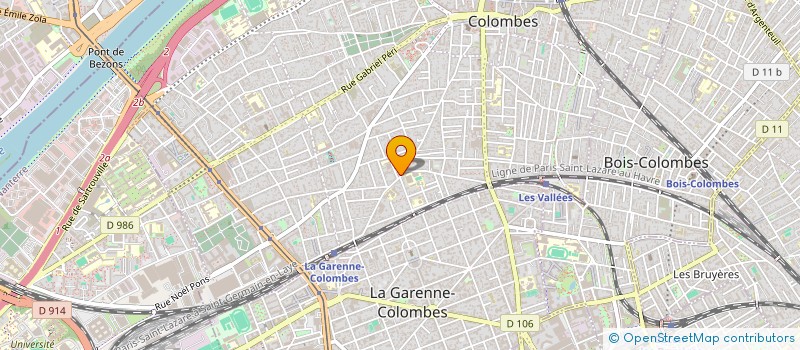 localisation de l'entreprise BOUCHERIE DES ECOLES à COLOMBES