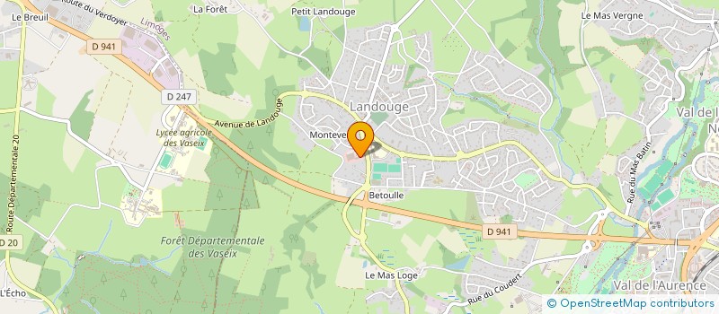 localisation de l'entreprise BOUCHERIE DES FEUILLARDIERS à LIMOGES