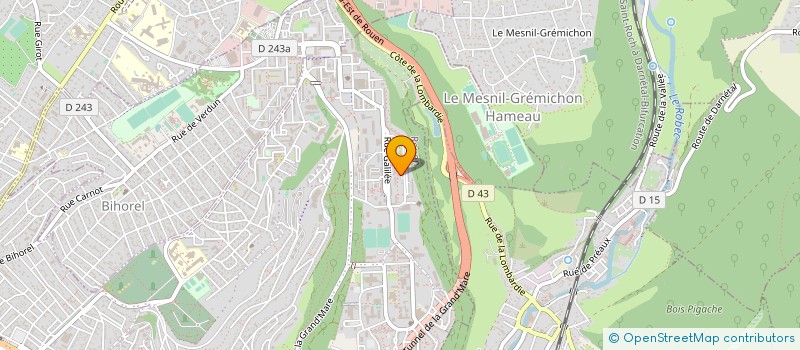 localisation de l'entreprise BOUCHERIE DES FRERES HALAL à ROUEN