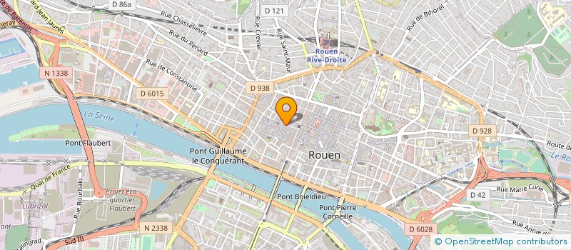 localisation de l'entreprise BOUCHERIE DES HALLES à ROUEN