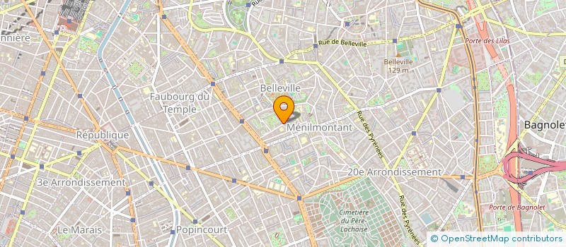 localisation de l'entreprise BOUCHERIE DES MARONITES  PARIS