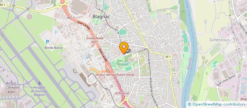 localisation de l'entreprise BOUCHERIE DES MARRONNIERS à BLAGNAC