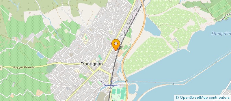 localisation de l'entreprise BOUCHERIE DES PIELLES à FRONTIGNAN