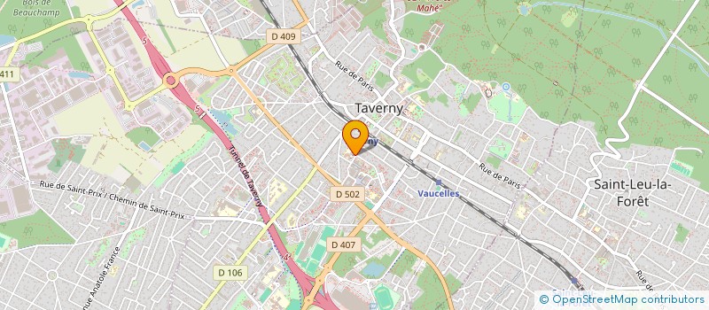 localisation de l'entreprise BOUCHERIE DES SARMENTS à TAVERNY