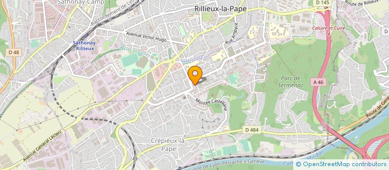 localisation de l'entreprise BOUCHERIE DES VERCHERES à RILLIEUX LA PAPE