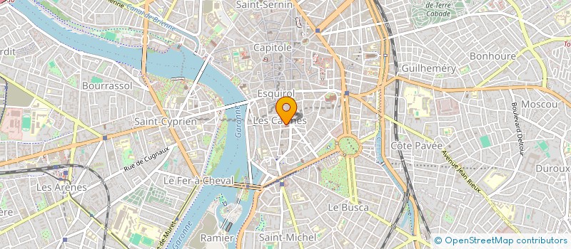 localisation de l'entreprise BOUCHERIE DESCUNS à TOULOUSE