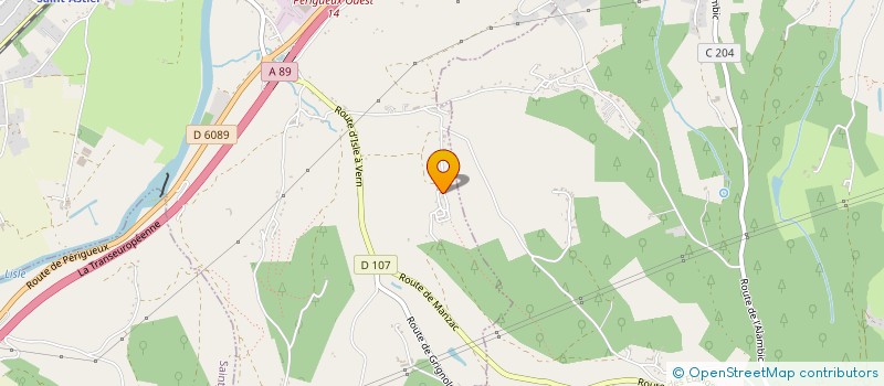 localisation de l'entreprise BOUCHERIE DESMOULIN  SAINT-AQUILIN