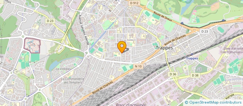 localisation de l'entreprise BOUCHERIE DIRECT à TRAPPES