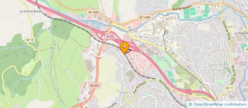 localisation de l'entreprise BOUCHERIE DJAHNIT  VILLARS