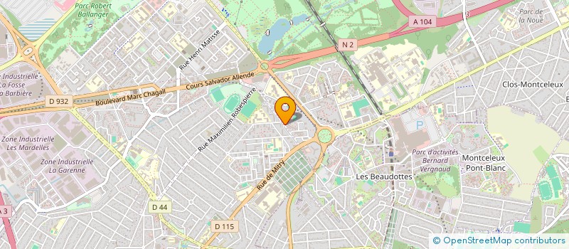 localisation de l'entreprise BOUCHERIE DJURDJRA à AULNAY-SOUS-BOIS
