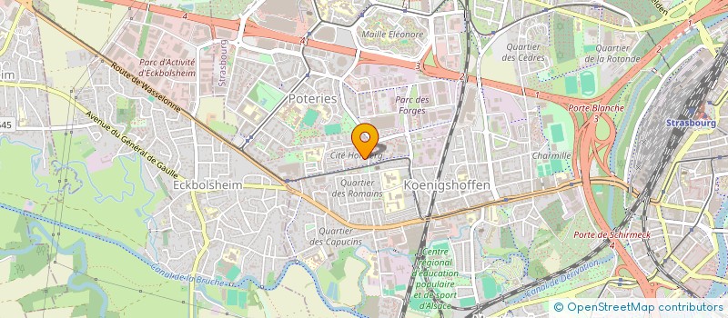 localisation de l'entreprise BOUCHERIE DU BLED  STRASBOURG