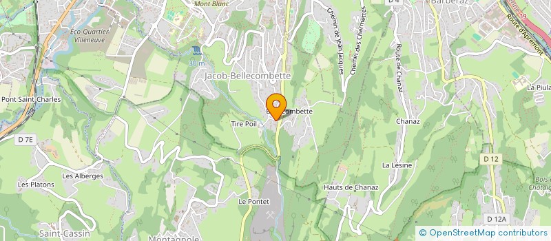 localisation de l'entreprise BOUCHERIE DU BOUT DU MONDE  SAINT-ALBAN-LEYSSE