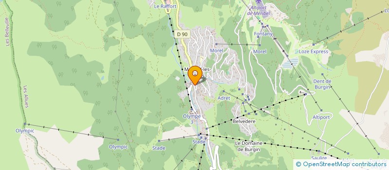 localisation de l'entreprise BOUCHERIE DU CENTRE  LA TREMBLADE