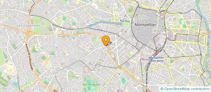 localisation de l'entreprise BOUCHERIE DU FAUBOURG à MONTPELLIER