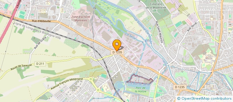 localisation de l'entreprise BOUCHERIE DU FAUBOURG à AMIENS