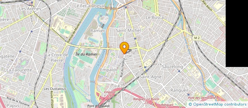 localisation de l'entreprise BOUCHERIE DU FERETRA à TOULOUSE