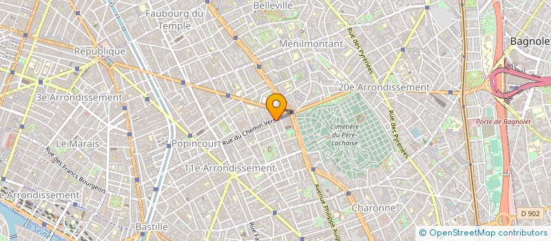 localisation de l'entreprise BOUCHERIE DU FIN GOURMET  PARIS