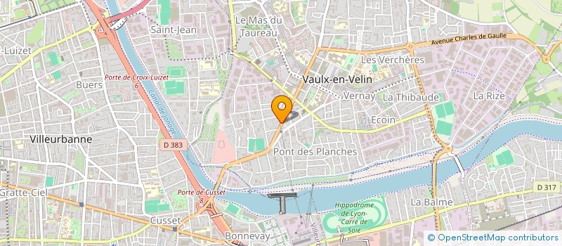 localisation de l'entreprise BOUCHERIE DU GRAND VIRE à VAULX-EN-VELIN