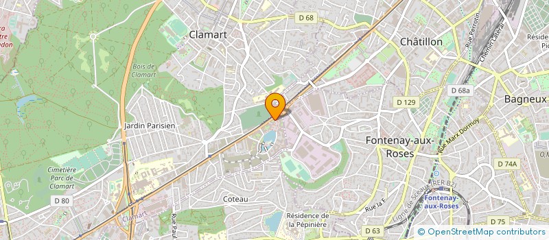 localisation de l'entreprise BOUCHERIE DU LAC à CLAMART