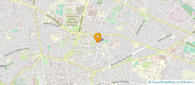 localisation de l'entreprise BOUCHERIE DU LOUP à PAU