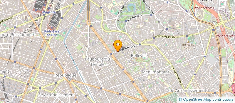 localisation de l'entreprise BOUCHERIE DU MARCHE  PARIS