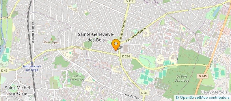 localisation de l'entreprise BOUCHERIE DU MARCHE à SAINTE-GENEVIEVE-DES-BOIS