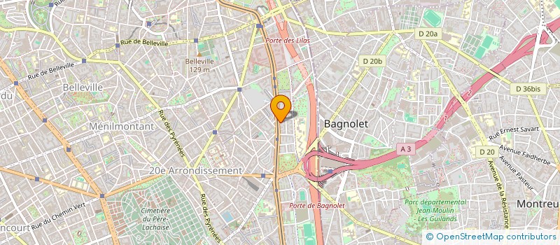 localisation de l'entreprise BOUCHERIE DU MARCHE  PARIS