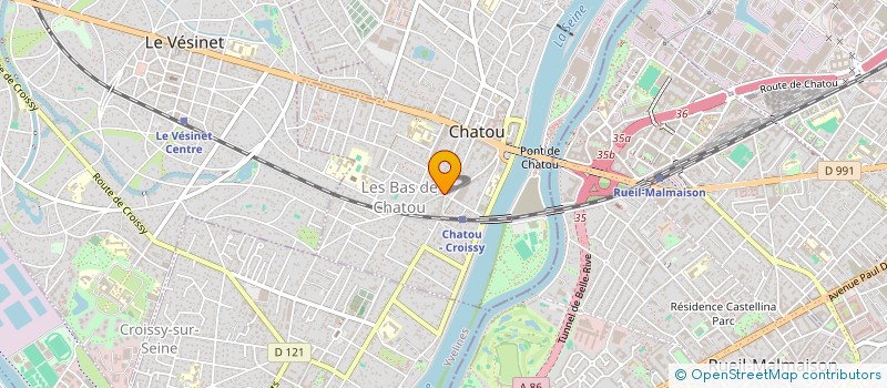 localisation de l'entreprise BOUCHERIE DU MARCHE à CHATOU