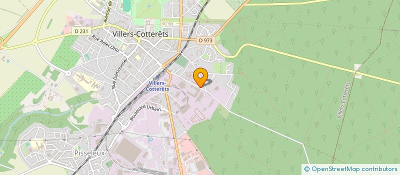 localisation de l'entreprise BOUCHERIE DU MARCHOIS  VILLERS-COTTERETS