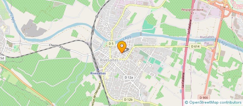 localisation de l'entreprise BOUCHERIE DU MARECHAL  RIVESALTES