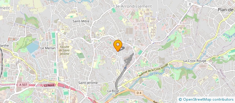 localisation de l'entreprise BOUCHERIE DU METRO à MARSEILLE