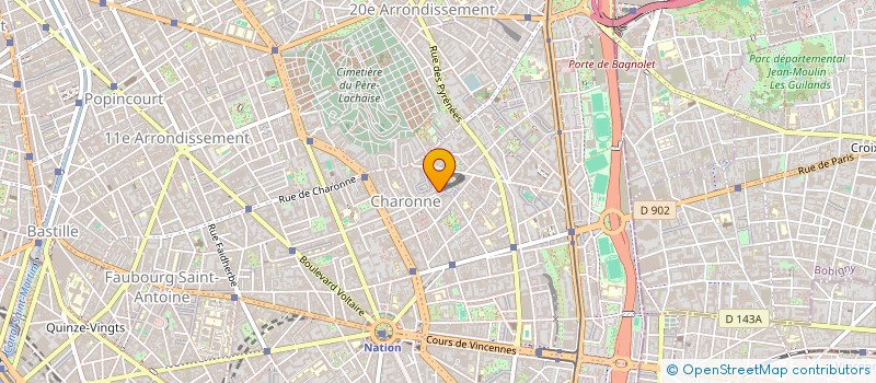 localisation de l'entreprise BOUCHERIE DU NIL  PARIS