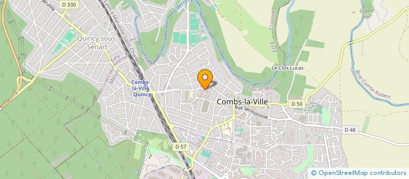 localisation de l'entreprise BOUCHERIE DU NORD  COMBS-LA-VILLE