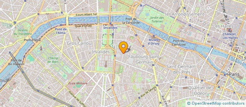 localisation de l'entreprise BOUCHERIE DU PALAIS à PARIS
