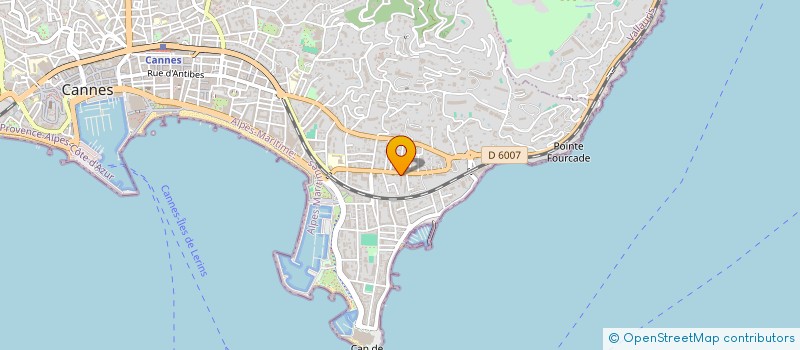 localisation de l'entreprise BOUCHERIE DU PARC à CANNES