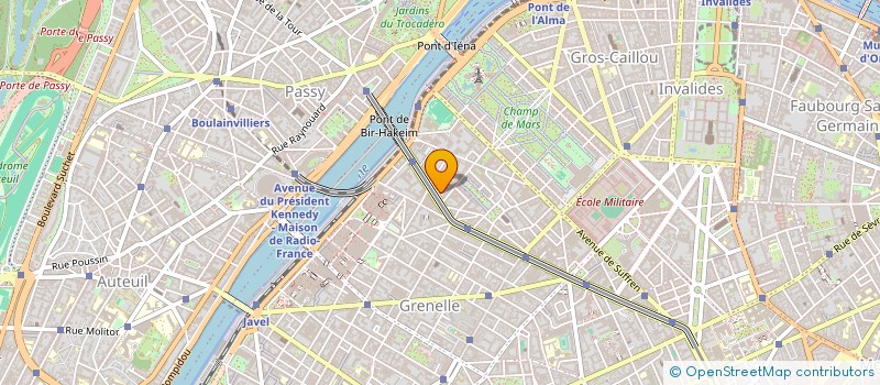 localisation de l'entreprise BOUCHERIE DU PARC  PARIS