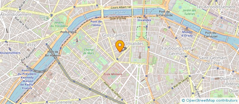 localisation de l'entreprise BOUCHERIE DU PERCHE à PARIS
