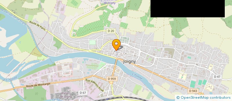 localisation de l'entreprise BOUCHERIE DU PILORI à JOIGNY