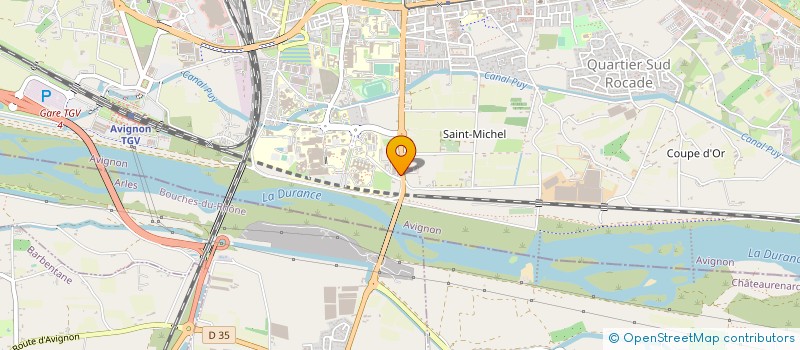 localisation de l'entreprise BOUCHERIE DU PONT  AVIGNON