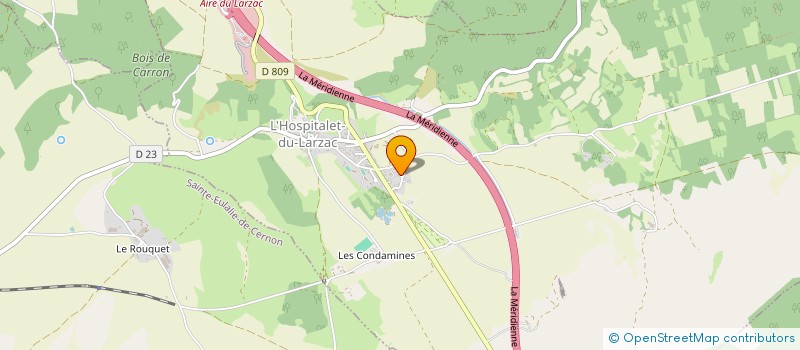 localisation de l'entreprise BOUCHERIE DU ROC CASTEL  LE CAYLAR