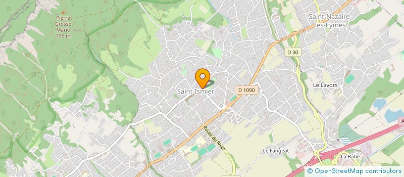 localisation de l'entreprise BOUCHERIE DU ROZAT à SAINT-ISMIER