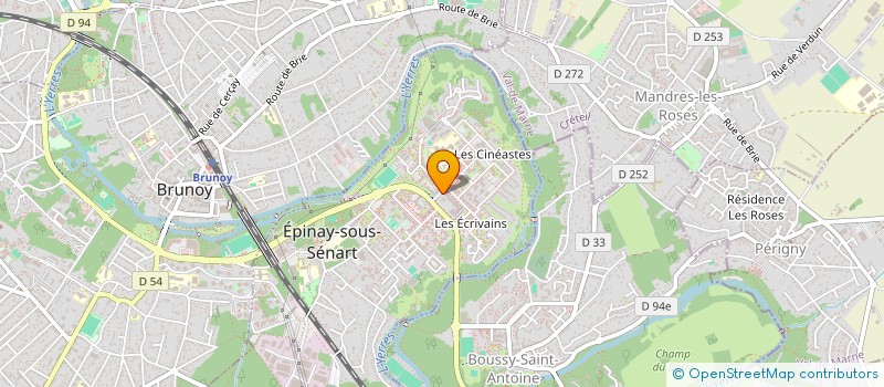 localisation de l'entreprise BOUCHERIE DU SOLEIL à EPINAY-SOUS-SENART